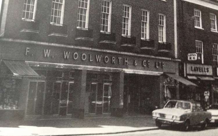 PICTURE: This shot of Hitchin's Woolworth's was taken in the 1960s. CREDIT: North Herts Museum