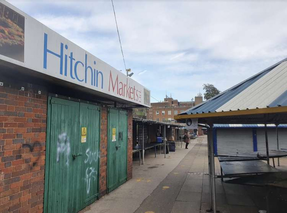 Storm Eunice: Friday Market cancelled due to dangerous Storm 10 force winds set to batter Hitchin. PICTURE: Hitchin Market. CREDIT: @HitchinNubNews