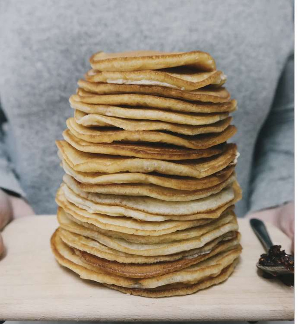 What's On in Hitchin this weekend February 26-27. Pancakes in Market Place. Find out when. CREDIT: Unsplash