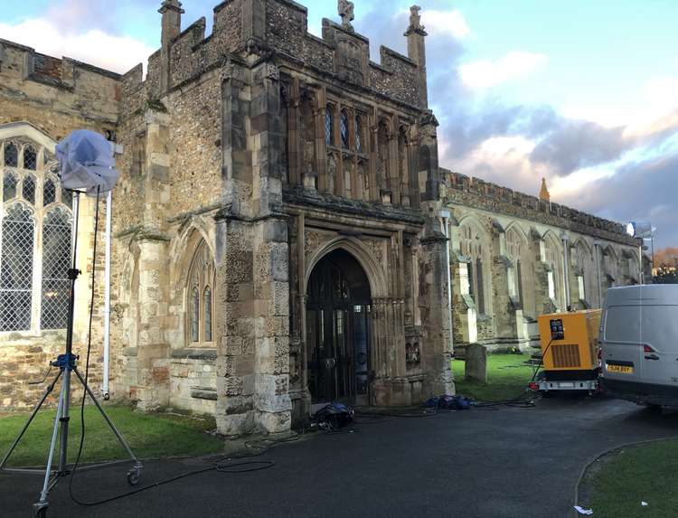 Bollywood comes to Hitchin with filming in town centre - find out more. CREDIT: A Churchwarden Writes