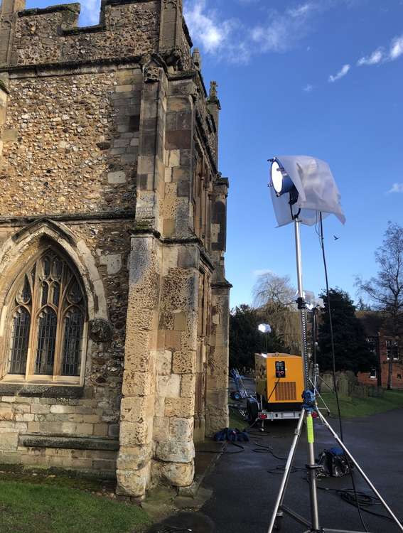 Bollywood comes to Hitchin with filming in town centre - find out more. CREDIT: A Churchwarden Writes