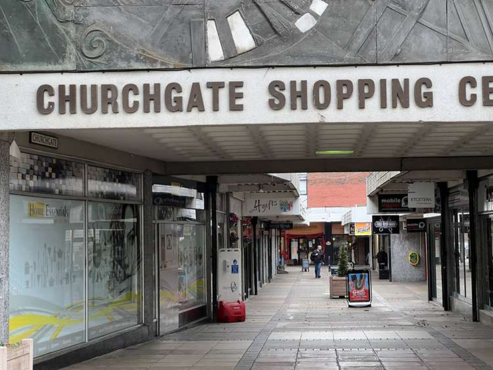 Churchgate: Property developer who offered £4.2m to win bidding process on Hitchin Town centre site drops out. PICTURE: The saga of the down at hell Churchgate Shopping Centre in Hitchin Town centre continues. CREDIT: @HitchinNubNews