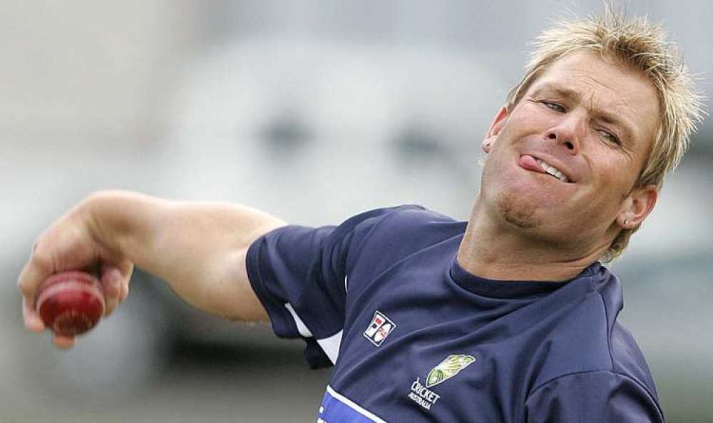 Shane Warne: RIP. CREDIT: Offside Sports Photography strictly licensed to Layth Yousif/Gooner Fanzine only. Reproduction of this image will breach copyright