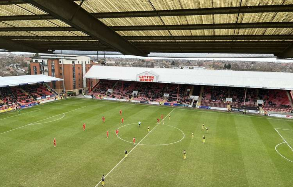 Stevenage travelled to East London to play Leyton Orient on Saturday afternoon. CREDIT: @laythy29