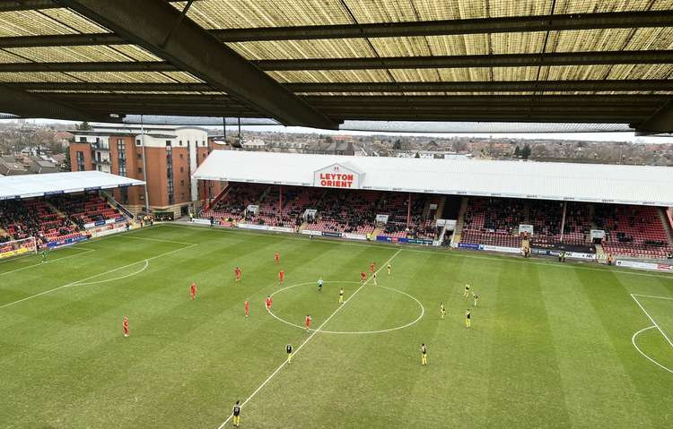 Stevenage travelled to East London to play Leyton Orient on Saturday afternoon. CREDIT: @laythy29