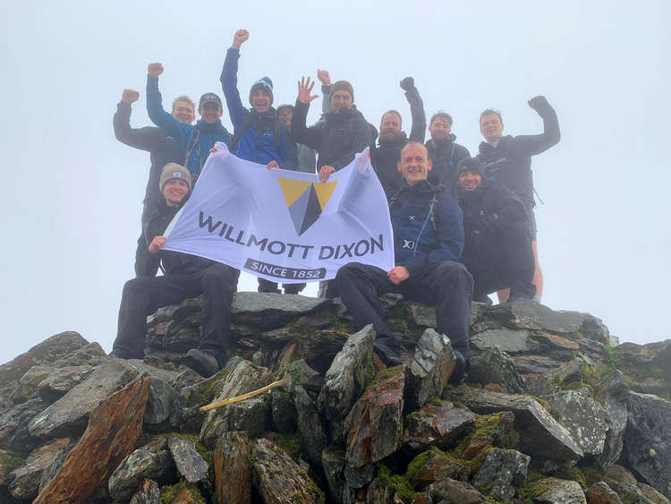 Hitchin hiking heroes climb Three Peaks and raise more than £10,000 for charity to honour much-loved colleague