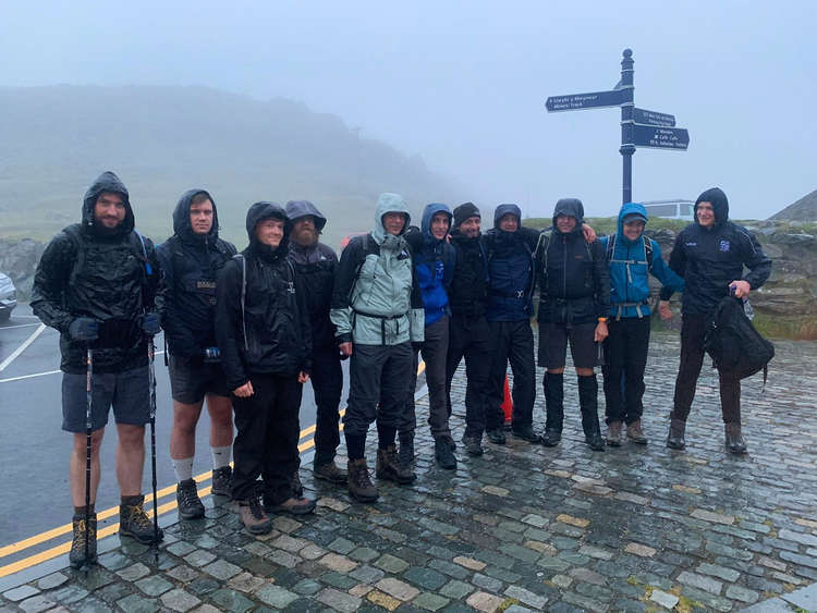 Hitchin hiking heroes climb Three Peaks and raise more than £10,000 for charity to honour much-loved colleague