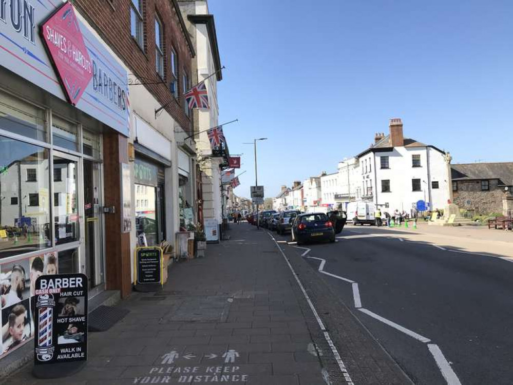 Honiton high street