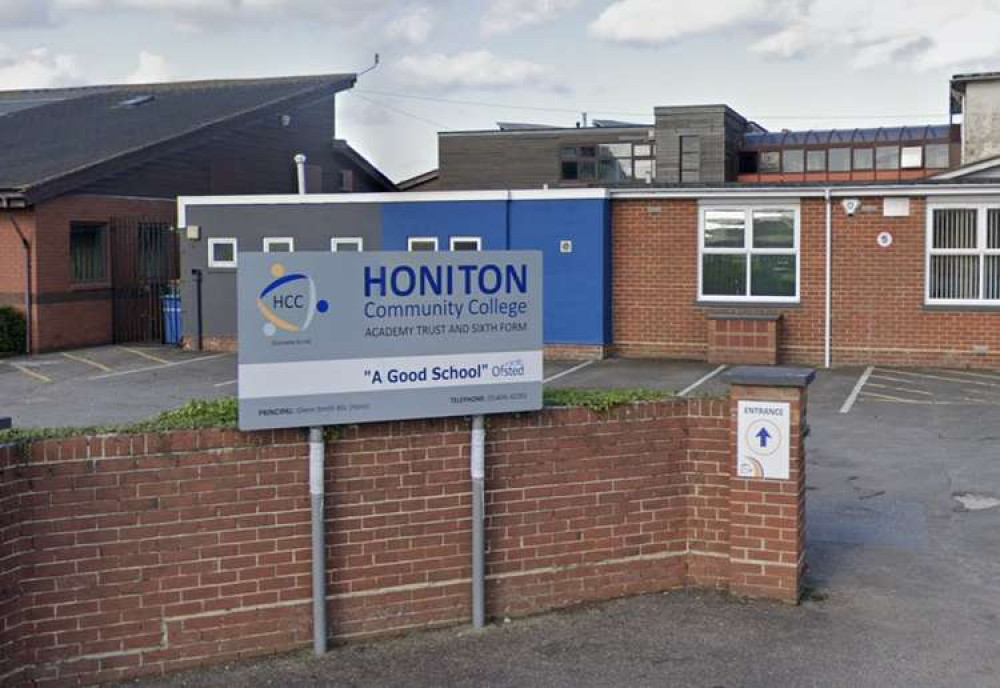 Exterior of Honiton Community College (Google Maps)