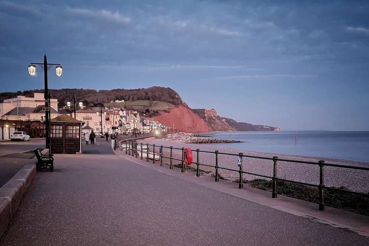 Sidmouth seafront. Credit: John Davis