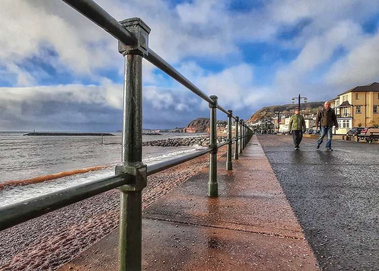 Sidmouth seafront. Credit: John Davis