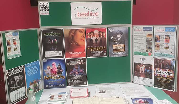 The Beehive hosts a range of musical, theatre and film events