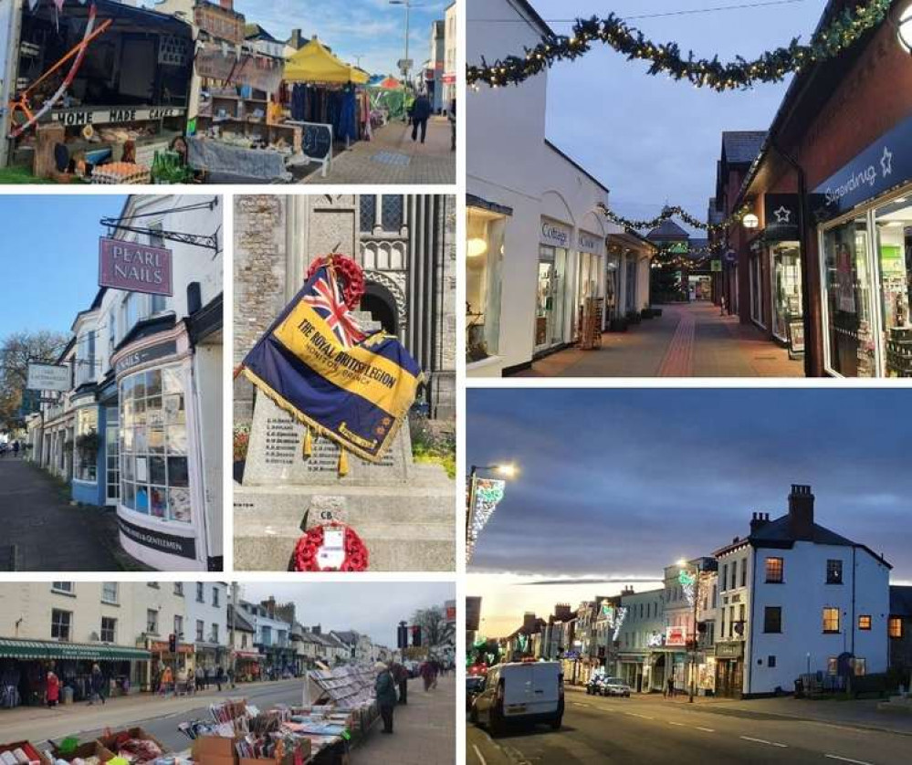 A selection of photos of Honiton