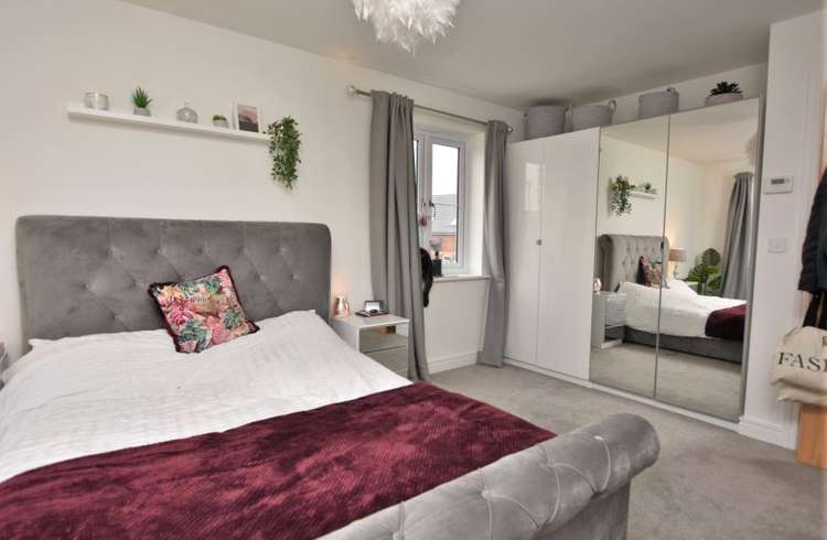 Upstairs there is a master bedroom, a large second double bedroom and two further double bedrooms (Bradleys)