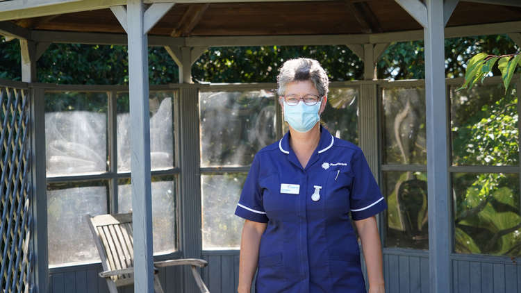 Hospiscare Ward Manager, Julie Wakley