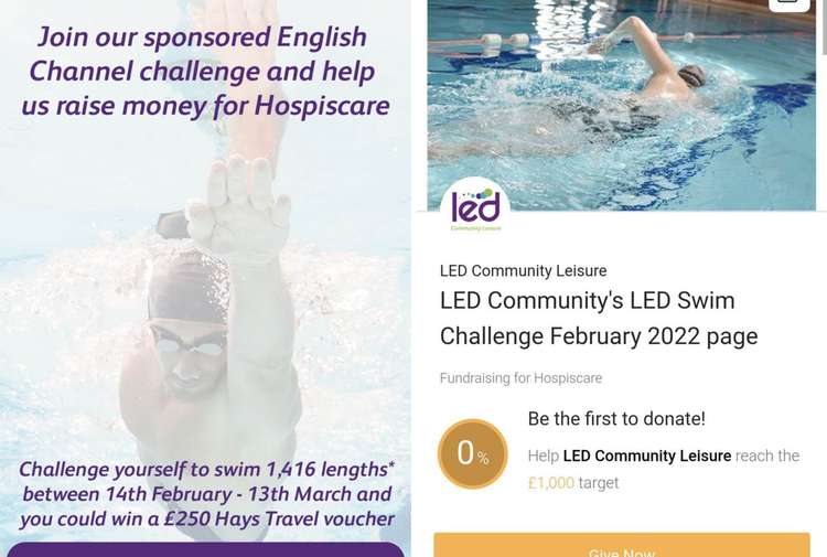 The new challenge is designed to raise money for Hospiscare