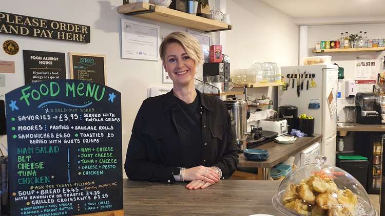 Louise Jones is one of the owners of The Coffee Bank
