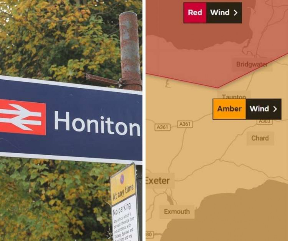 Strong winds will cause delays on Devon's railways today