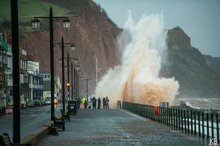 Storm Eunice is bringing very strong winds to large parts of the UK. Credit: Kyle Baker