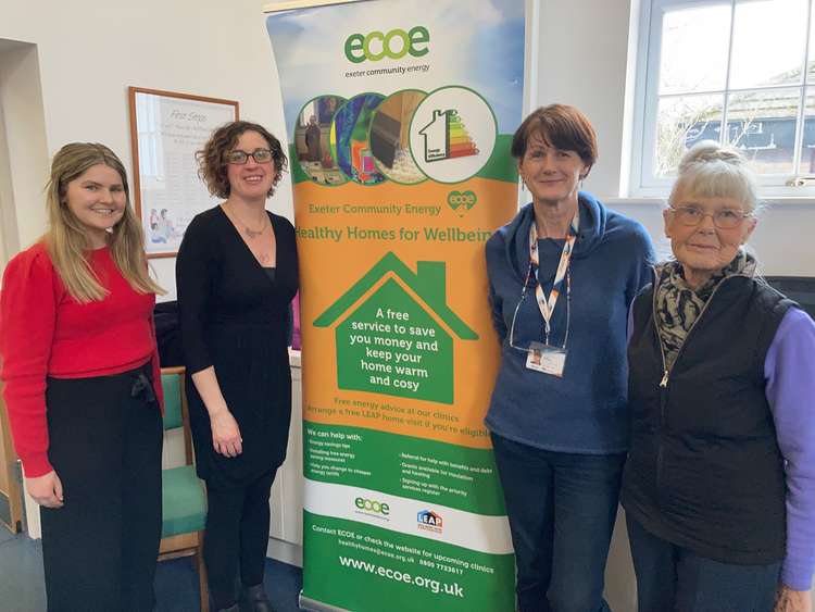 Honiton Carers listened to talks from Honiton Health Matters, TRIP, Exeter Community Energy and Lendology. Photo Credit: Winnie Cameron