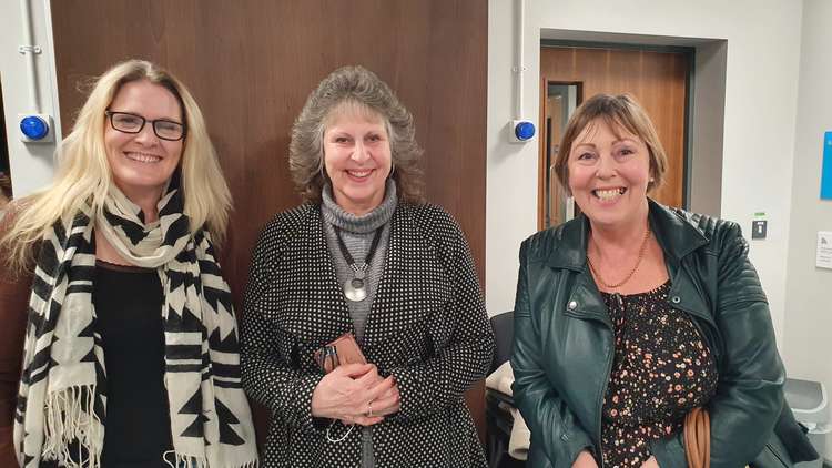 L - R: Lisa Beigan, Jenny Brown and Cathy Maunder were all elected to Honiton Town Council