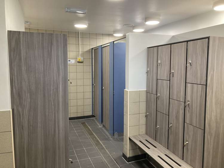 Changing facilities in the male changing area (Nub News, Will Goddard)