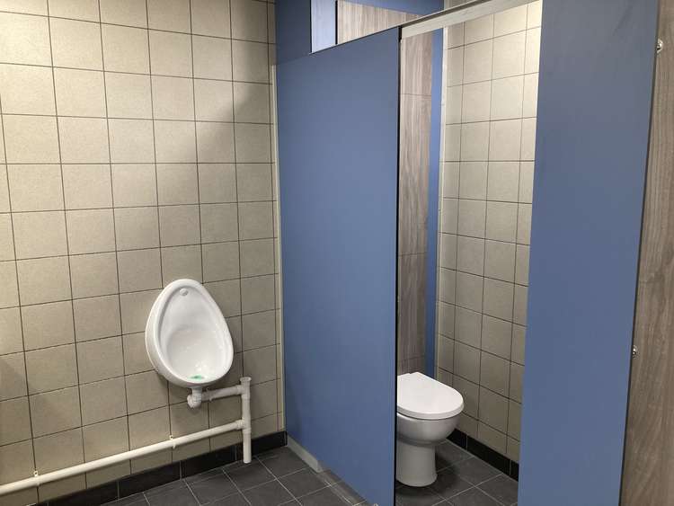 Toilet facilities in the men's changing area (Nub News, Will Goddard)