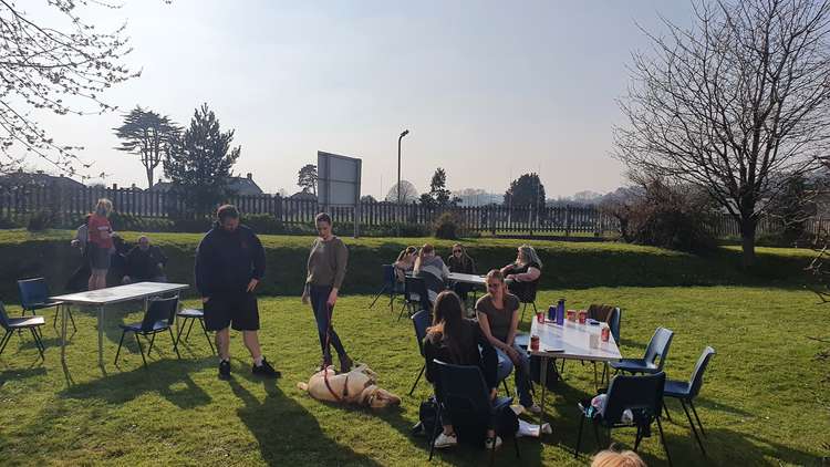 The Swap Shop took place at Honiton Community College