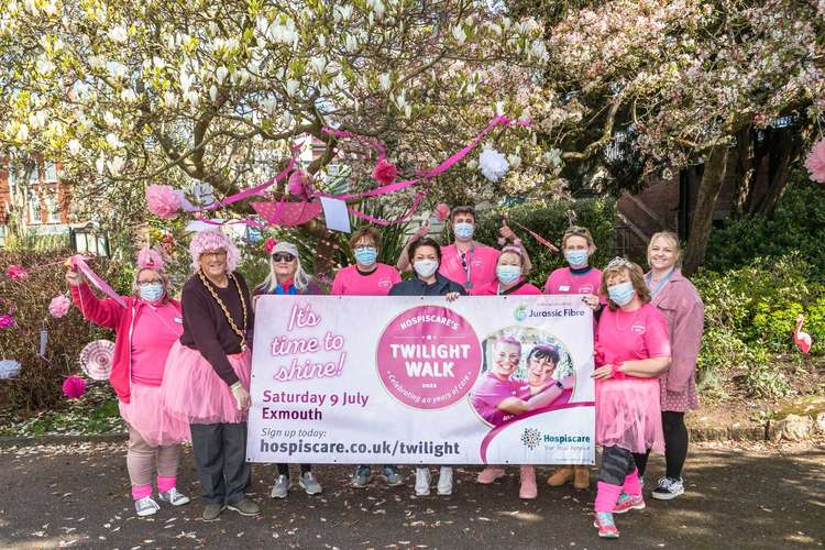 Paint Exmouth pink for palliative care (Photo by Mike Powell)