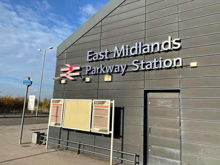 East Midlands Parkway Railway Station which HS2 will now run through. Image: LDRS