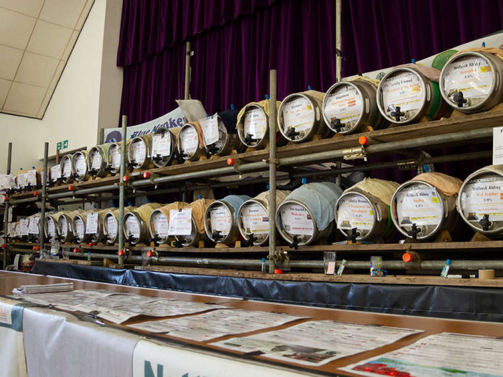 Hucknall Beer Festival will be held in the summer for the first time next year. Photo courtesy of The John Godber Centre.
