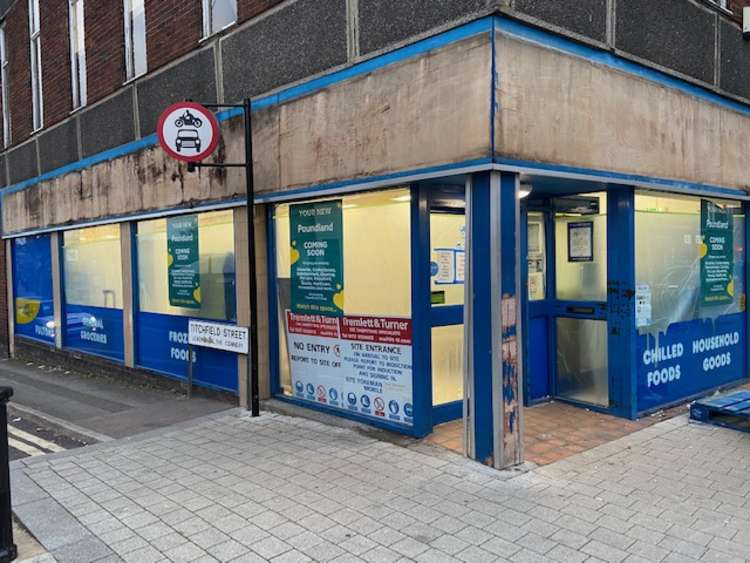 The Fultons Foods store is currently being transformed into Poundland and will open next week. Photo Credit: Tom Surgay.