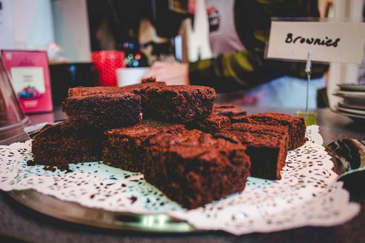 There is always a selection of homemade cakes for sale at the café. Photo credit: Nick Archer