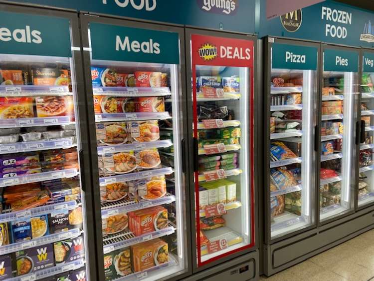 Frozen food can be purchased from Poundland. Photo Credit: Tom Surgay.