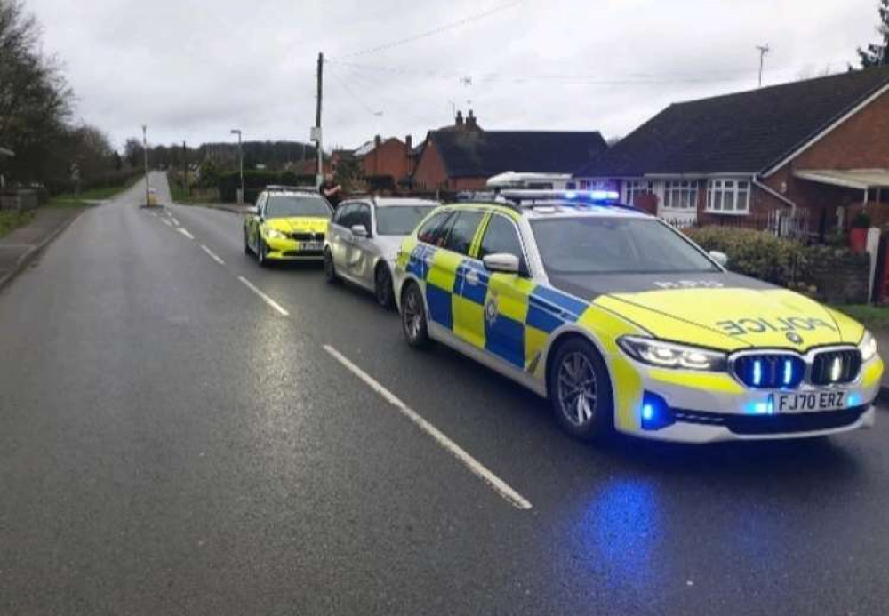 Over 200 drivers were arrested by Nottinghamshire Police for drink or drug driving over the festive period. Photo courtesy of Nottinghamshire Police.