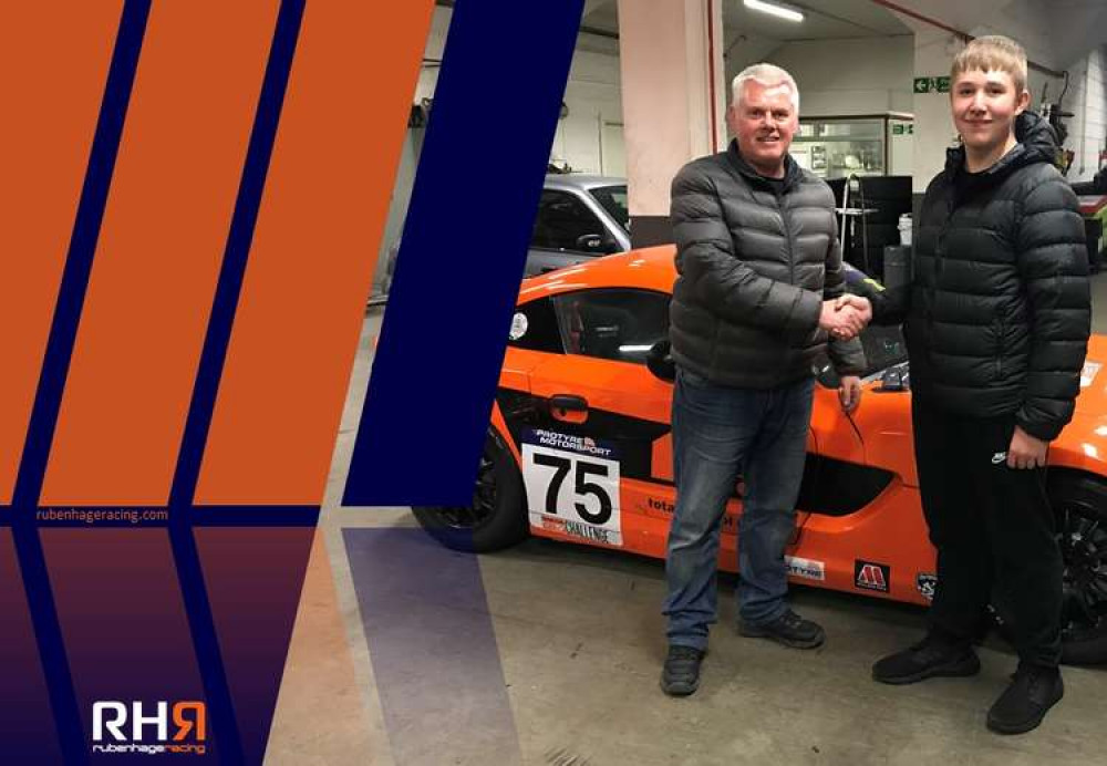 Ruben Hage will race for Total Control Racing in the Ginetta GT5 Challenge in 2022. Photo courtesy of Ruben Hage Racing.