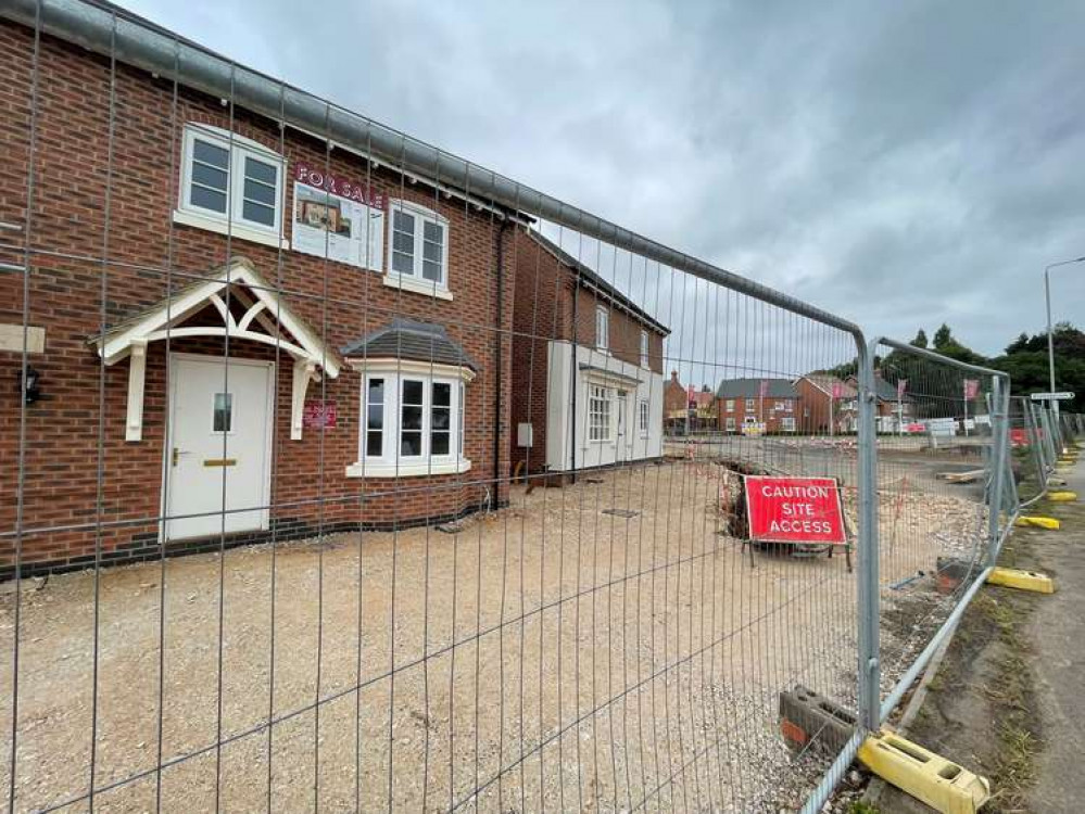 Three councils, including Ashfield, failed to meet their housing target. A housing development being constructed in Gedling. Image: LDRS