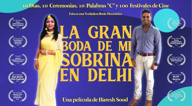 The film has now been released with Spanish subtitles. Image courtesy of Haresh Sood.