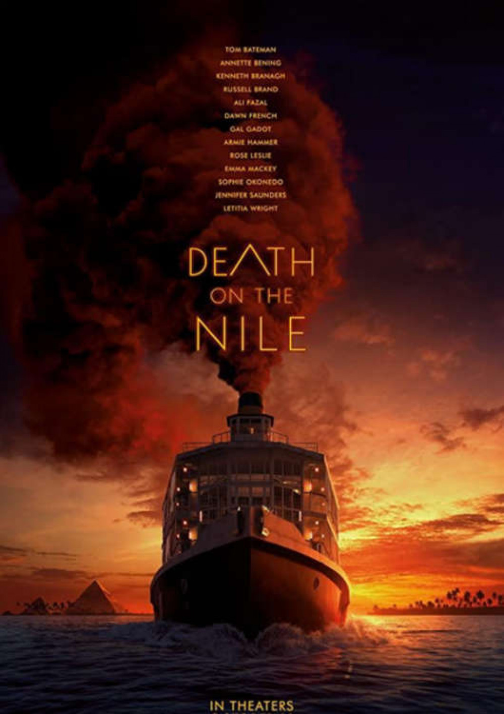 Death on the Nile is based on Agatha Christie's 1937 novel. Image courtesy of The Arc Cinema, Hucknall.