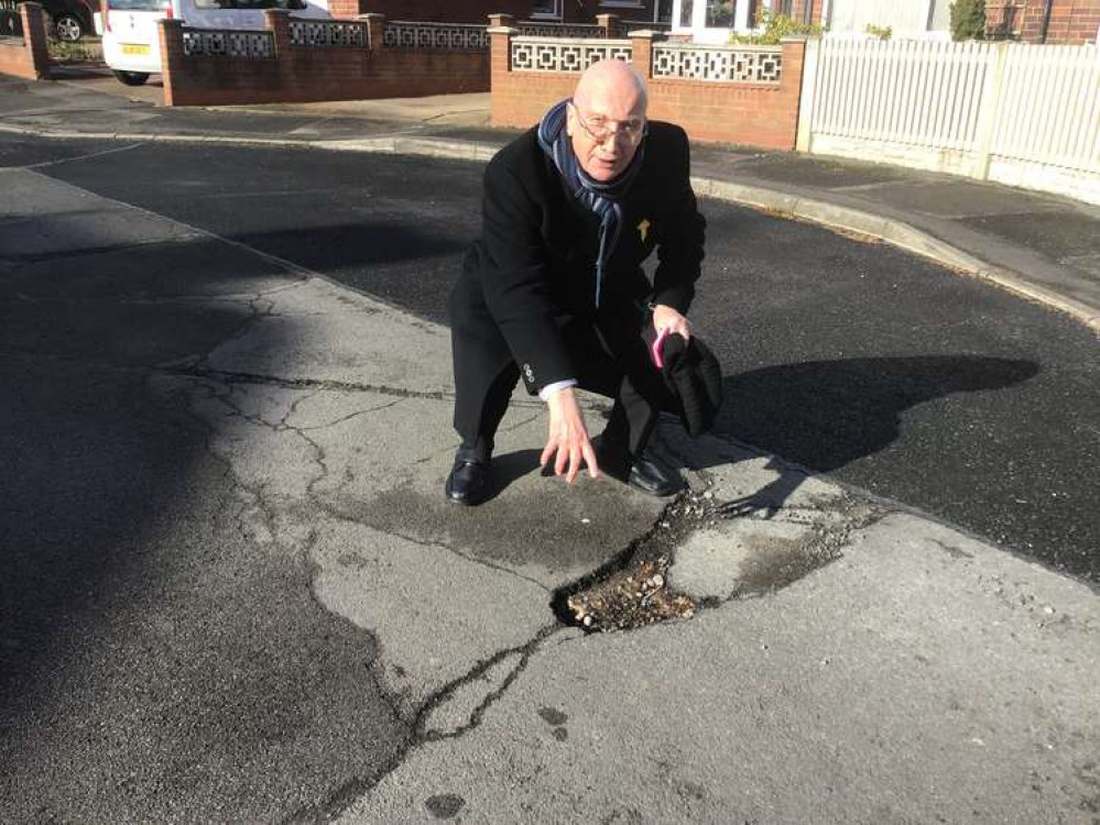 Councillor John Wilmott (pictured) was summoned to Coronation Road, Hucknall. Photo courtesy of Ashfield Independents.