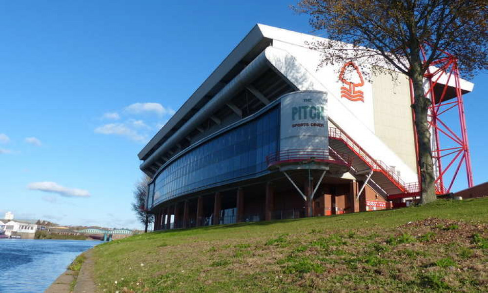 The City Ground (pictured) will act as a drop-off point for Sleep1000 donations on Wednesday evening. © Copyright Mat Fascione and licensed for reuse under this Creative Commons Licence. (CC BY-SA 2.0)