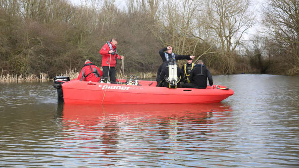 Nottinghamshire Police's Underwater Search Unit has a new boat. Photo courtesy of Nottinghamshire Police.