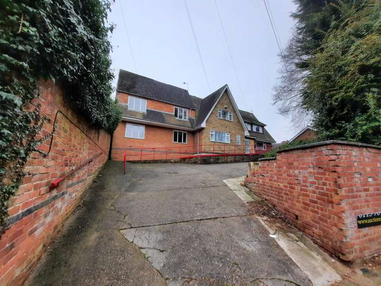 Plans to turn a former Hucknall care home into a brain injury recovery centre have been put on hold. Pictured: The former Elm Tree Rest House on Ogle Street, Hucknall. Image: LDRS.