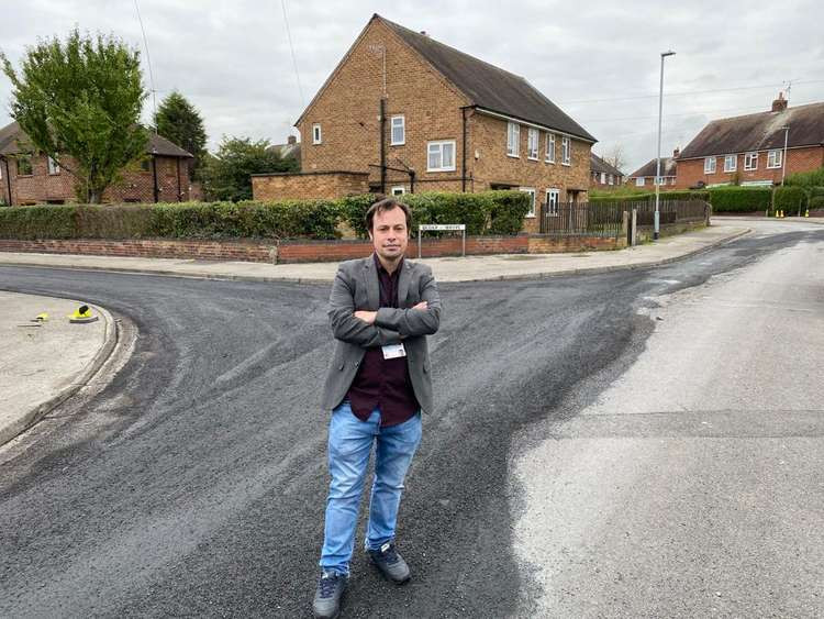 Councillor Waters (pictured) thinks that the state of Hucknall's roads are a reason that the Tour of Britain won't be coming to the town this year. Photo courtesy of Ashfield Independents.