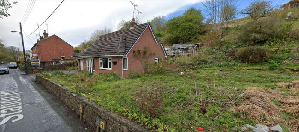 The bungalow would be build on this land at Station Road.