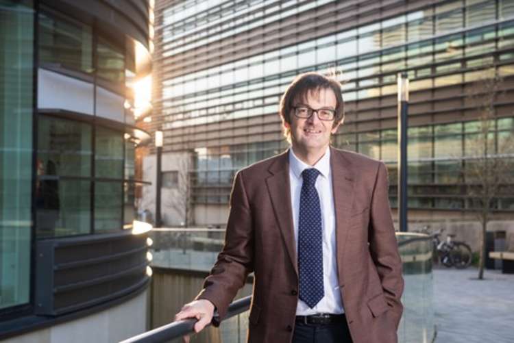 Sir Martin Landray, Joint Chief Investigator for RECOVERY Trial (Photo courtesy of OUH Images/John Cairns)