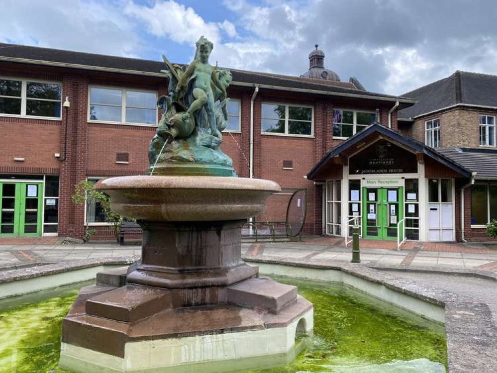 The district council's offices in Leek