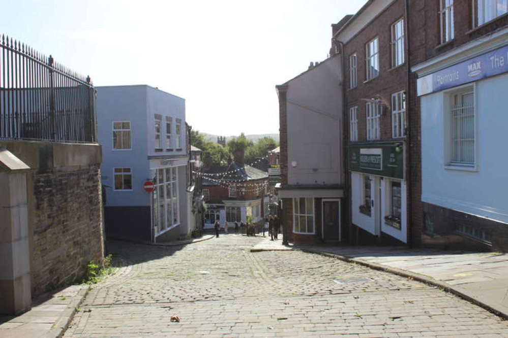 Macclesfield's Church Street. Macclesfield Nub News says a big thank you our readers, for helping us hit 900 newsletter subscribers.