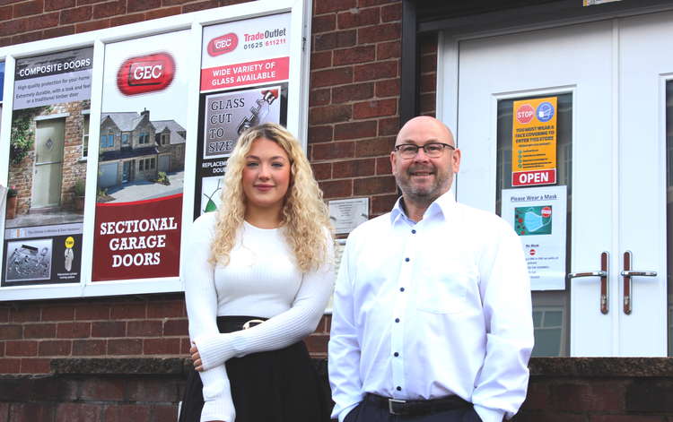 Abbey Festive Decor is a sister business to GEC Trade Outlet, who also operate from Queen's Avenue. Megan Jones and Scott Hulme are their only staff.