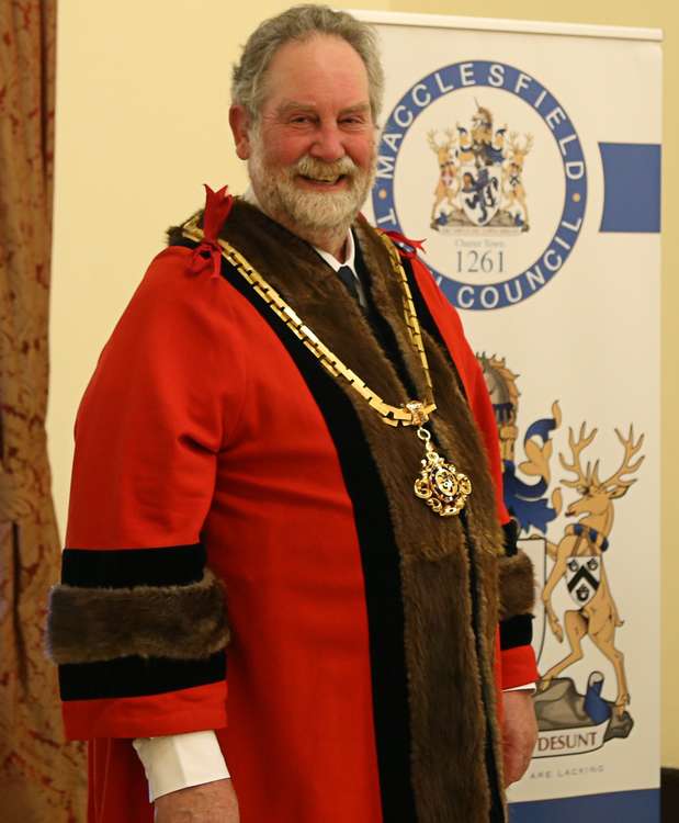 Macclesfield's Mayor Cllr David Edwardes, who lives in Tytherington, responded to the result.